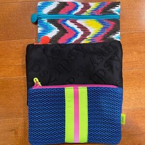 Ipsy Small Make-Up Bags (set of 3)